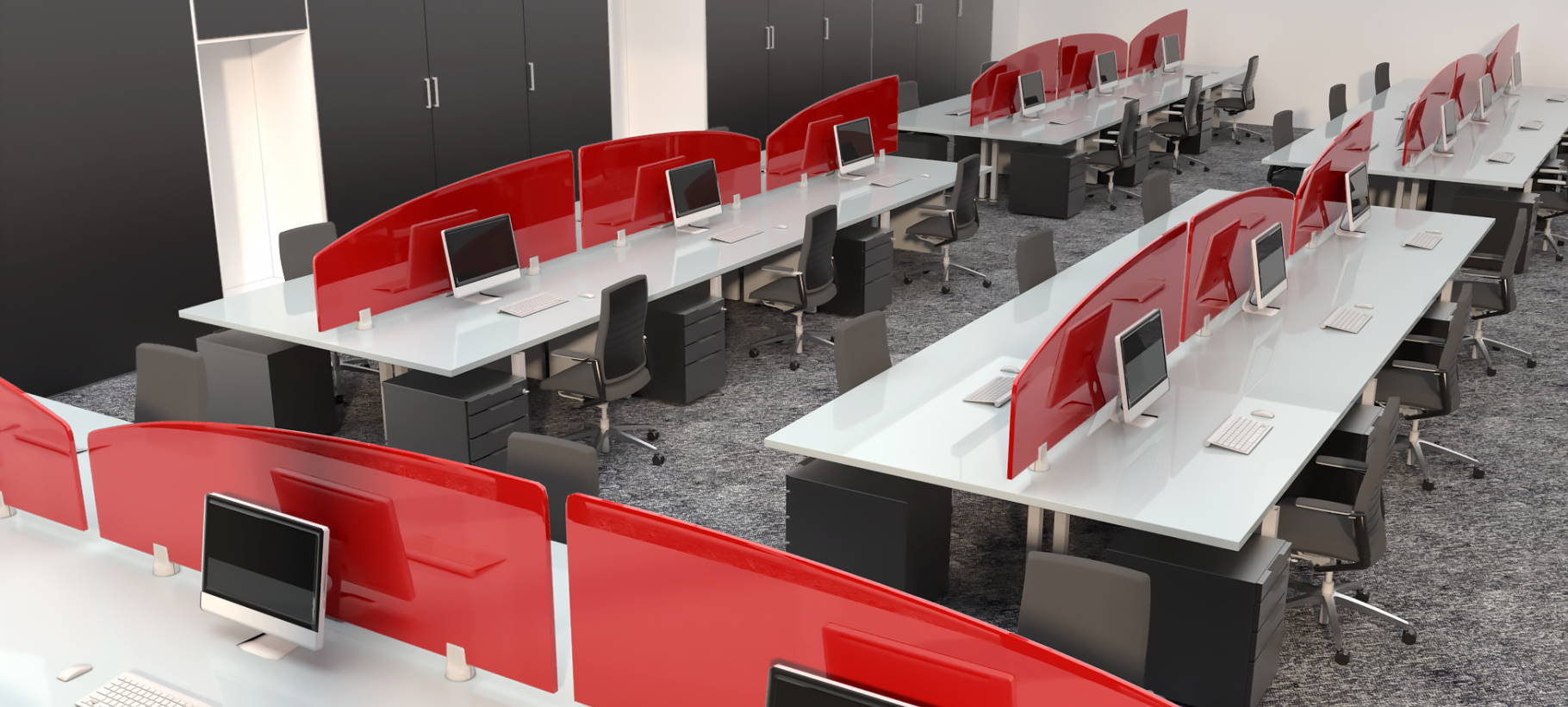 7 Advantages of Using Lacquered Glass for Workstation Partitions